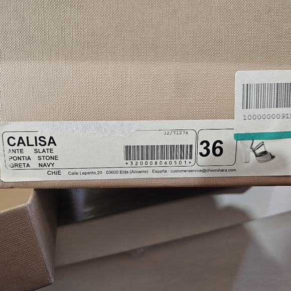 Chie Mihara Calisa Heels Size 36/6 US NWT - Picture 6 of 8